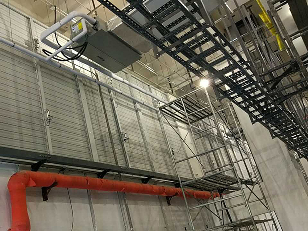 聯通呼和浩特數據中心-發電機聯動百葉窗